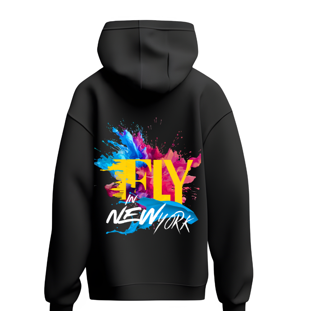 Fly in New York Unisex Hoodie